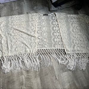 you are not alone shawl cover up